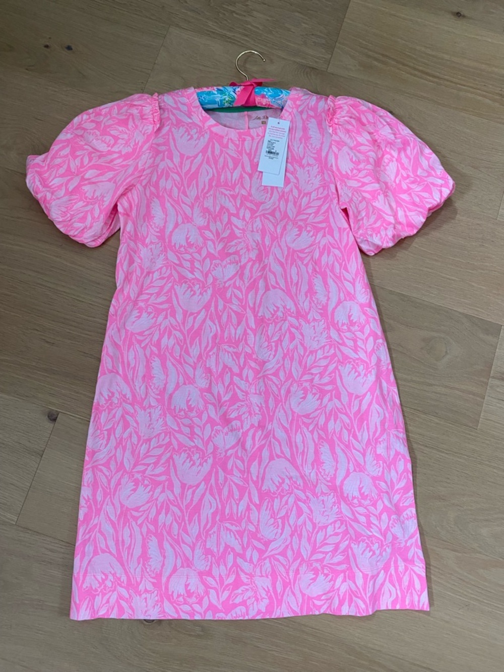 Lilly Pulitzer NWT Mercer Dress Rousseau Pink Tulip to Tango size M New💗